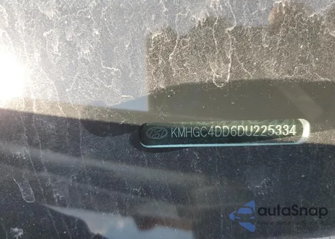 2013 Hyundai Genesis 3.8L from USA, damaged, VIN KMHGC4DD6DU225334